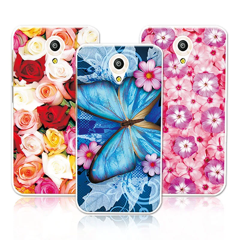 Floral Art Painted Flower Phone Case For Copue Vodafone