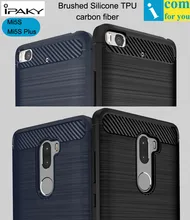 IPaky Матовый Силиконовые ТПУ Чехол Для Xiaomi Mi5S Snapdragon 821 углеродного волокна Pattern Redmi Mi5S Плюс