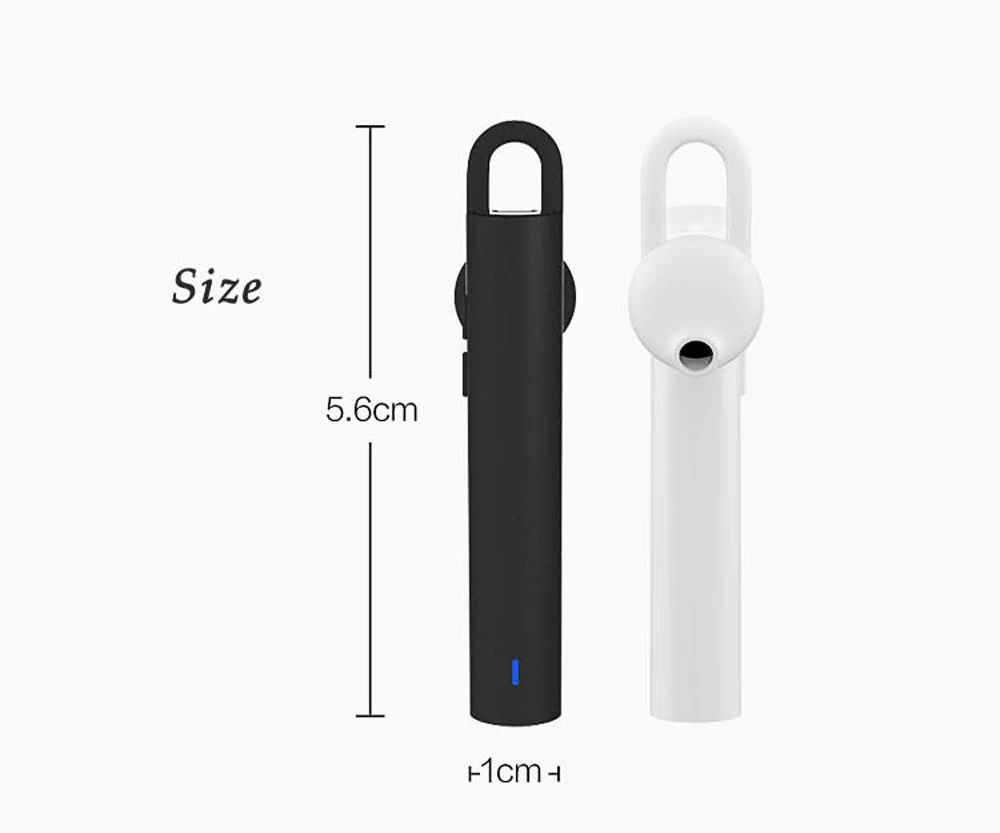 Xiaomi Bluetooth гарнитура Молодежная версия беспроводные наушники 4,1 HD с 3 кнопками Mic