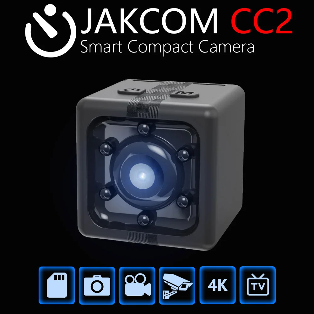 JAKCOM CC2, умная компактная камера,, камера для мобильного телефона, 1080 P, автомобильный домашний CMOS датчик, камера ночного видения, аксессуары для видеокамеры