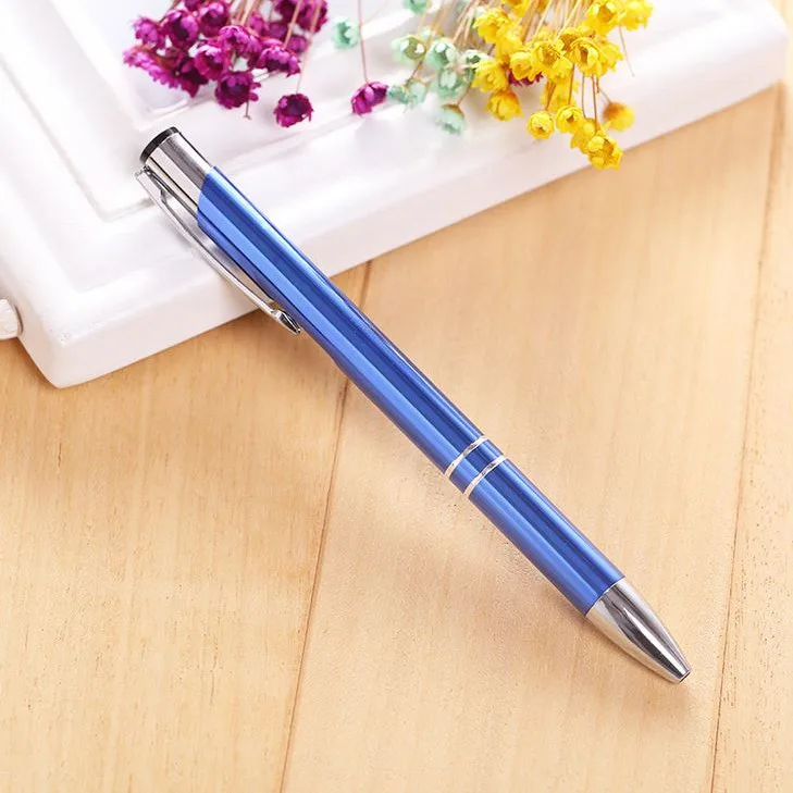 Coloffice 1 PSC Metal Ballpoint pen Business Luxury Simple Canetas for Writing Gift Pens Black Ink 0.5mm Office School Supplies