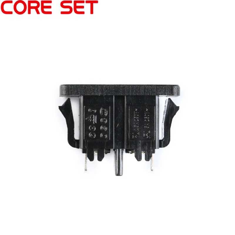 5 шт. 2 разъема AC250V 2.5A IEC320 C8 черные входные розетки|panel socket|panel 5panel pin |