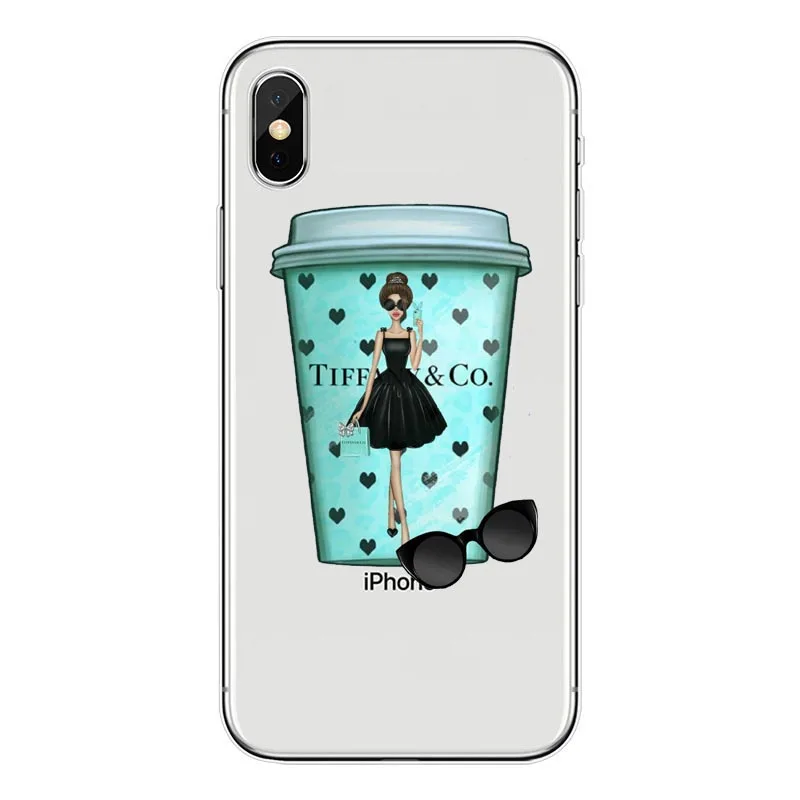 Силиконовый чехол для iPhone 7 Plus XS Max 5S SE 6 6S Holly Golightly|Чехлы-накладки| |