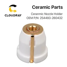 Cloudray Лазерная керамическая насадка держатель OEM PIN 254493/260432 для волоконной лазерной режущей головки
