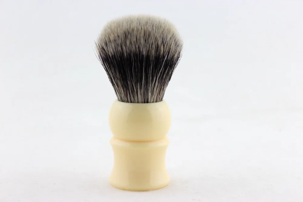 Кисточка для бритья FS-#24G2-IV18 24 мм ручка кремового цвета из синтетического волокна