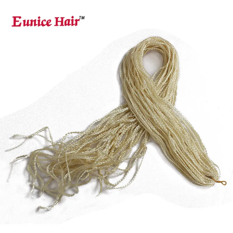 

Eunice Zizi Box Braids Hair 28 Inch Purple Black Blue 613 Pink Brown Blonde Box Crochet Braids Synthetic Braiding Hair Extension