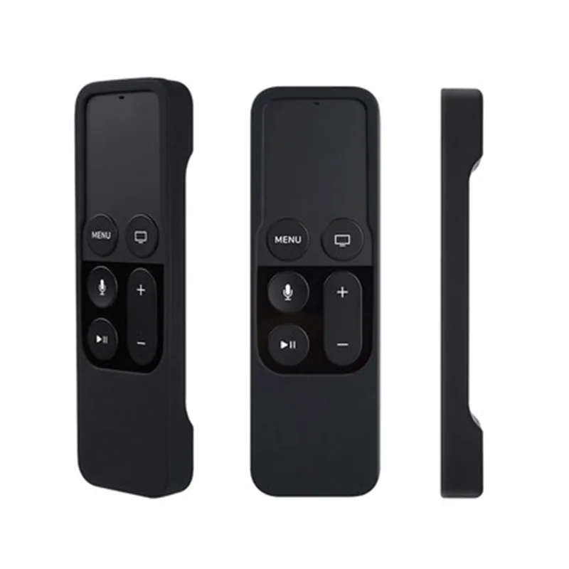 

Soft Colorful Silicone Protective Case Cover Skin for Apple TV 4 Remote Control Fitted Case Waterproof Dust Cover