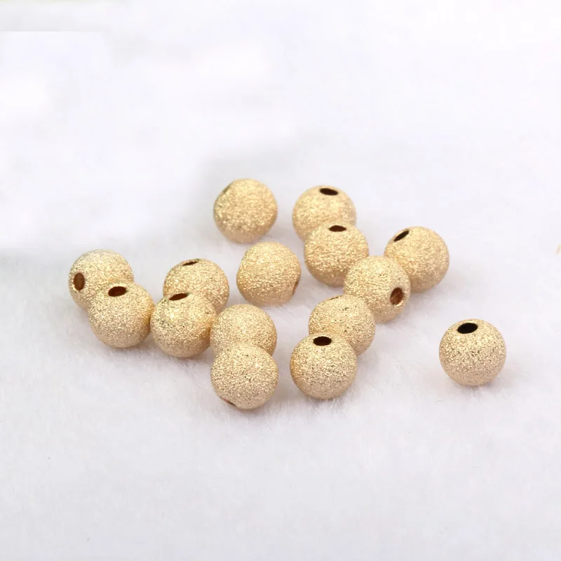 Круглые Гладкие круглые шарики stardust 4 6 8 10 12 мм|bead storage|bead jadebead connector |