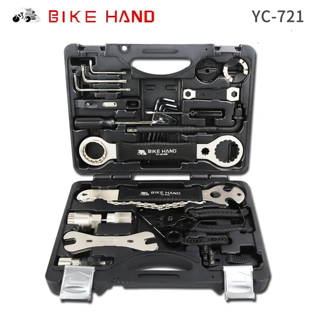 Bike Hand Multifunctional Bicycle Repair Tool Kits YC 721 Professional Bike Tool Box Shop Tool