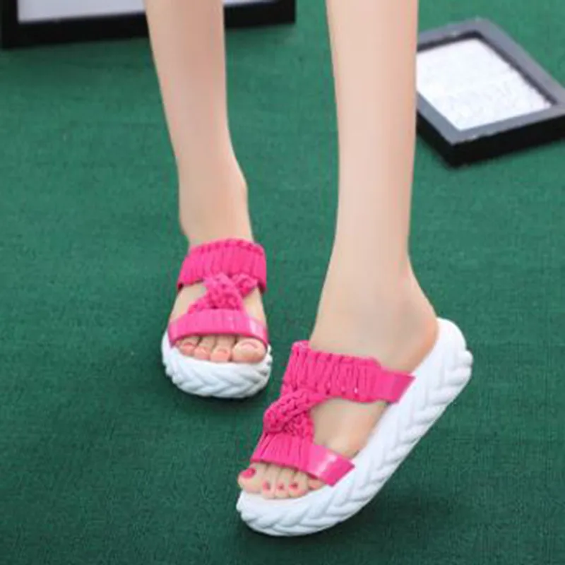 

Shoes Women Sandals Summer Shoes Sandals On The Platform Flip Flops Gladiator Bottom Women Shoes Footwear Heels