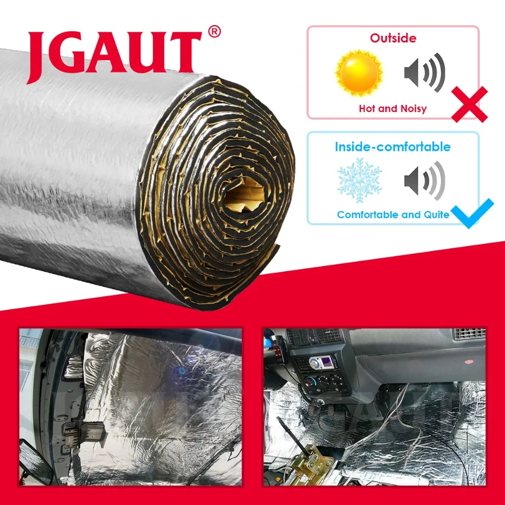 Автомобильный шумоизоляционный материал JGAUT для багажника двигателя