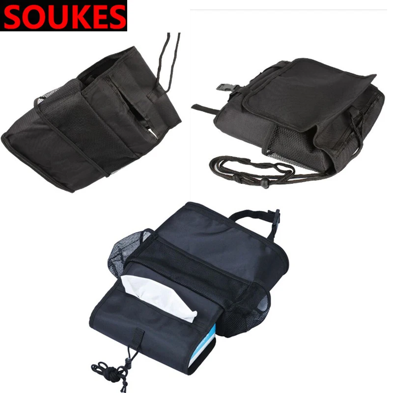 Car Protection Seat Back Storage Bag Ipad Holder For Seat Leon