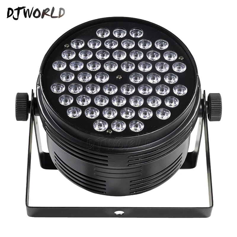 

Fast Shipping Aluminum Alloy Black LED Par 54x4W Cool And Warm Power Con Plug DMX 512 Stage Effect Lighting For Disco DJ Party
