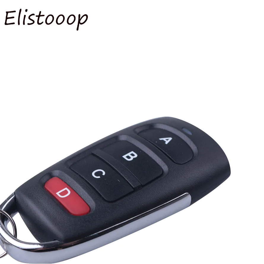 Elistooop Универсальный 4 кнопки клонирования копия 433 МГц Электрический двери гаража