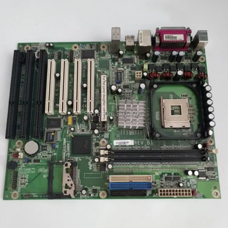 G4V620-B-G Industrial 845 материнская плата ISA Integrated graphics 4 PCI слота 3 ISA слота