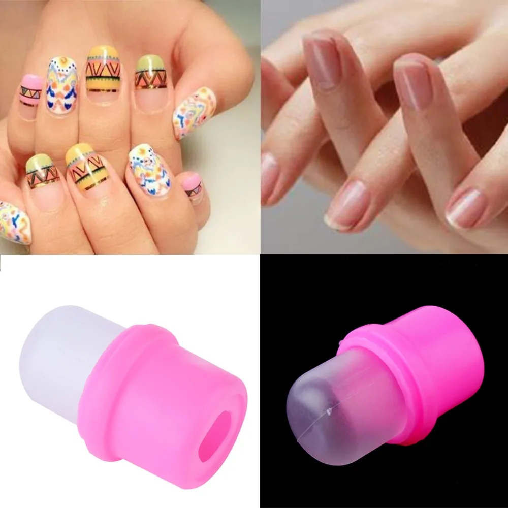 

1Pcs Wearable Nail Art Reusable Soaker Acrylic Tips Polish Remover Gel Cap Wholesale