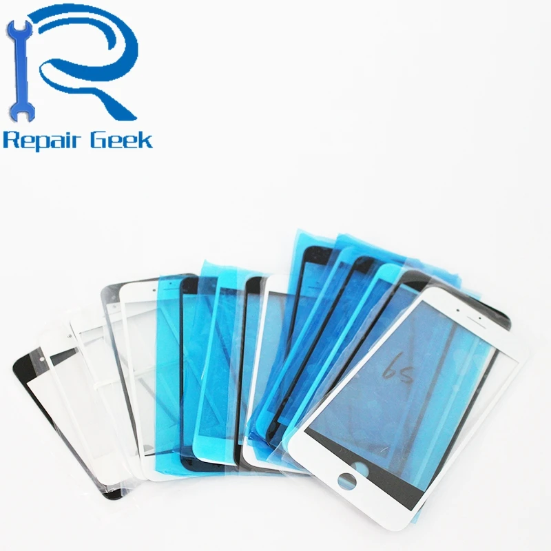 

LCD Front Touch Screen Glass Outer Lens for iPhone 4 4G 4s 5 5G 5c 5s 6 6G 6s plus 7 7G 7 plus Replacement White Black