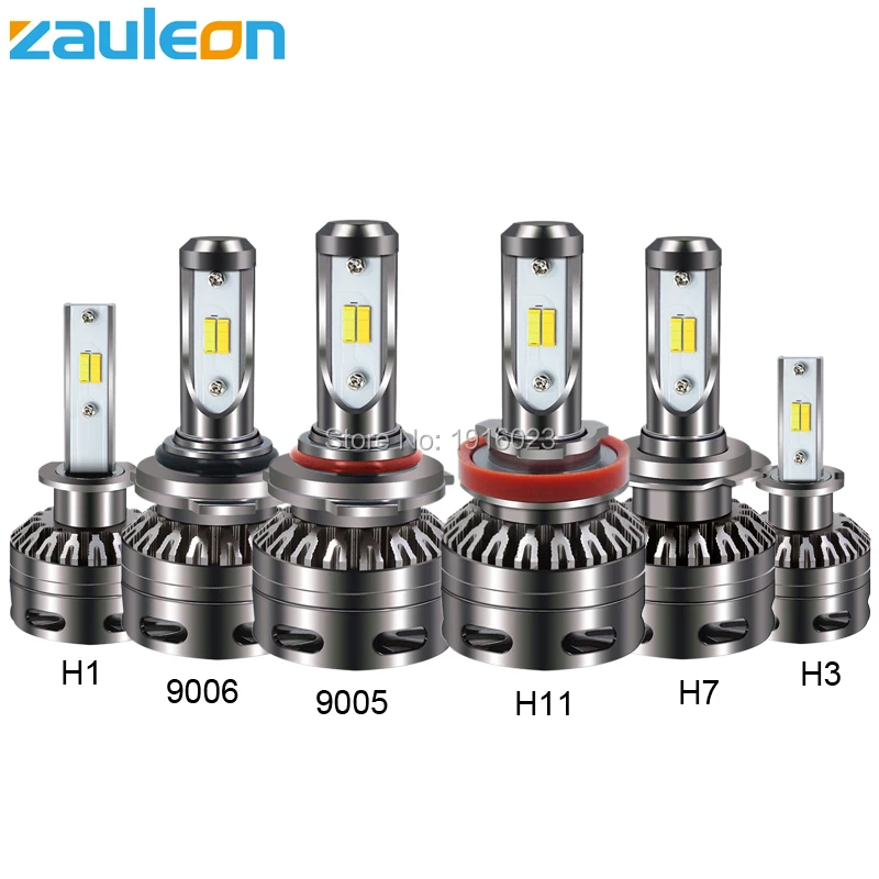 

Zauleon H7 H11 H8 H9 H1 H3 9005 9006 9012 COB LED Car Headlight Bulb Dual color 3000K 6000K 8000lm LED Fog Auto Headlamp