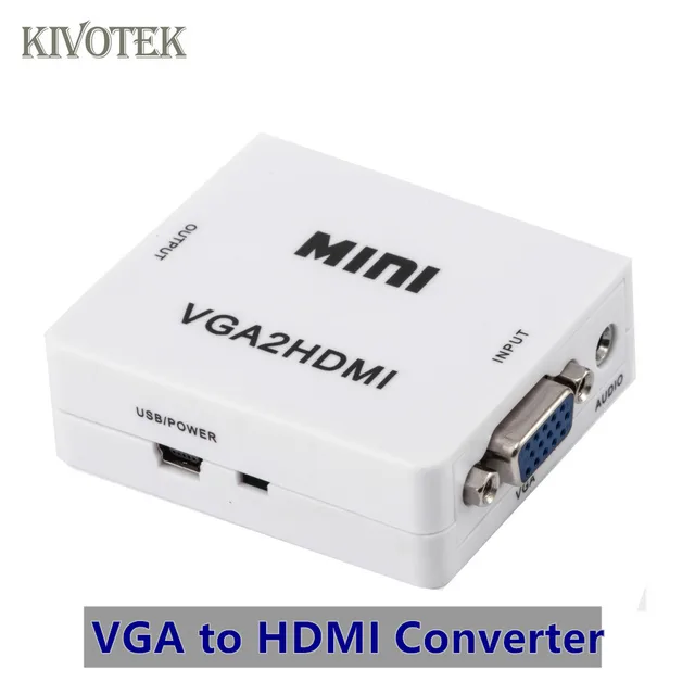 Best Price PC VGA to HDMI1080P Adapter Scaler Converter VGA2HDMI Female-Femal Connector Computer Accessories for HDTV Video Free Shipping Best Price PC VGA to HDMI1080P Adapter Scaler Converter VGA2HDMI Female-Femal Connector Computer Accessories for HDTV Video Free Shipping