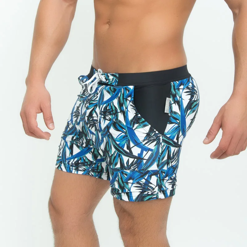 Taddlee Brand Sexy Men's Swimwear Swim Boxer Trunks Long Basic Swimming Board Shorts Surfing 3D High Rise Swimsuits Big Size XXL