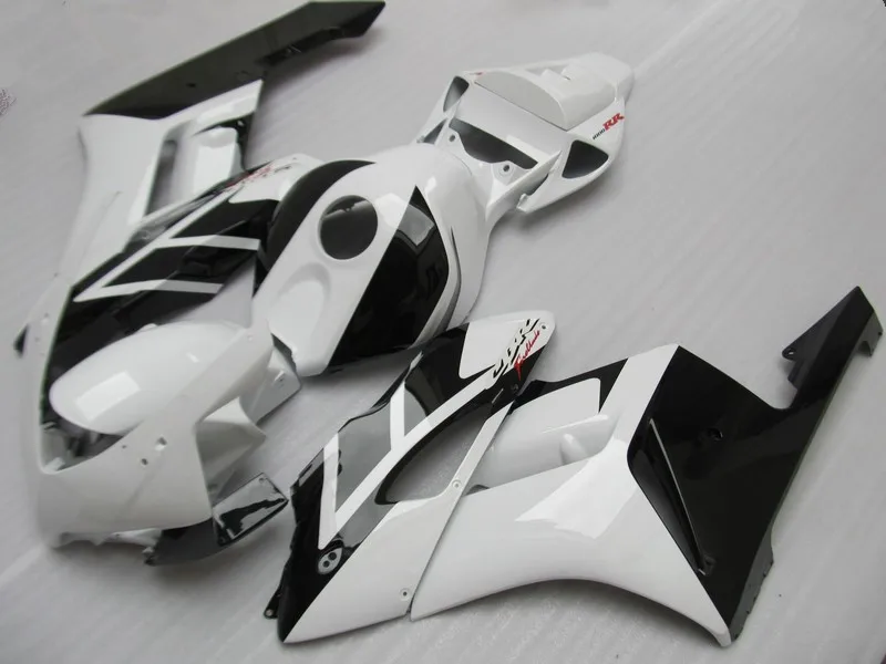 Мотоцикл обтекатель комплект для HONDA CBR1000RR 04 05 CBR 1000RR CBR1000 2004 2005 ABS Топ черно белые обтекатели комплект+ подарки HF29