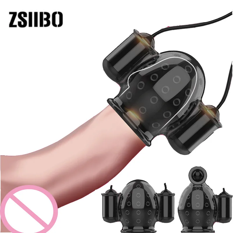 Erotic toys for adult glans Exercise apparatus Multidirectional vibration stimulation Soft silica gel is safe private goods