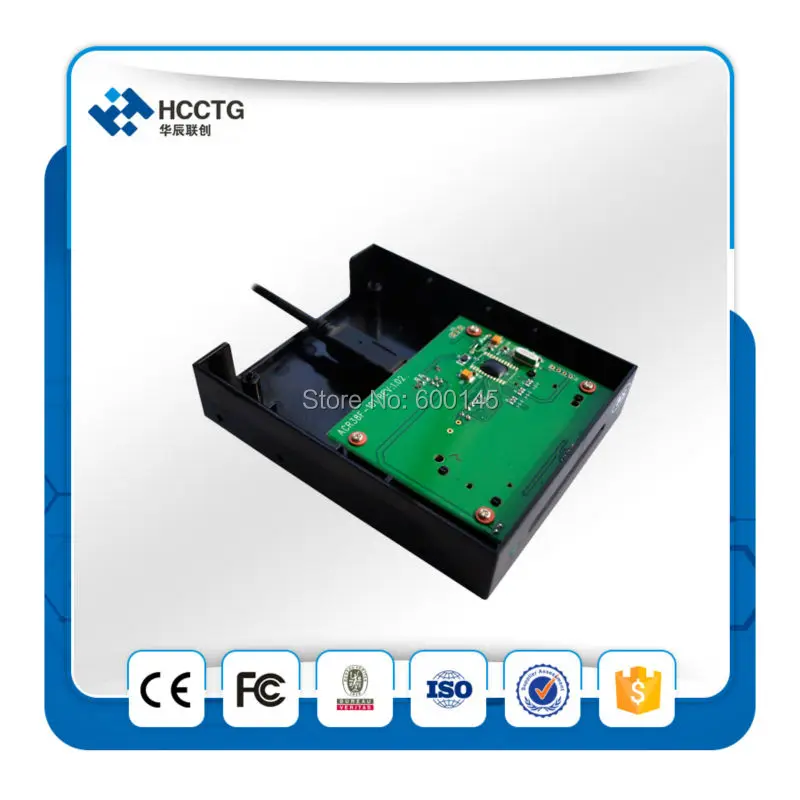Контактное умное устройство считывания флоппи RFID поддерживает ISO7816 A B с