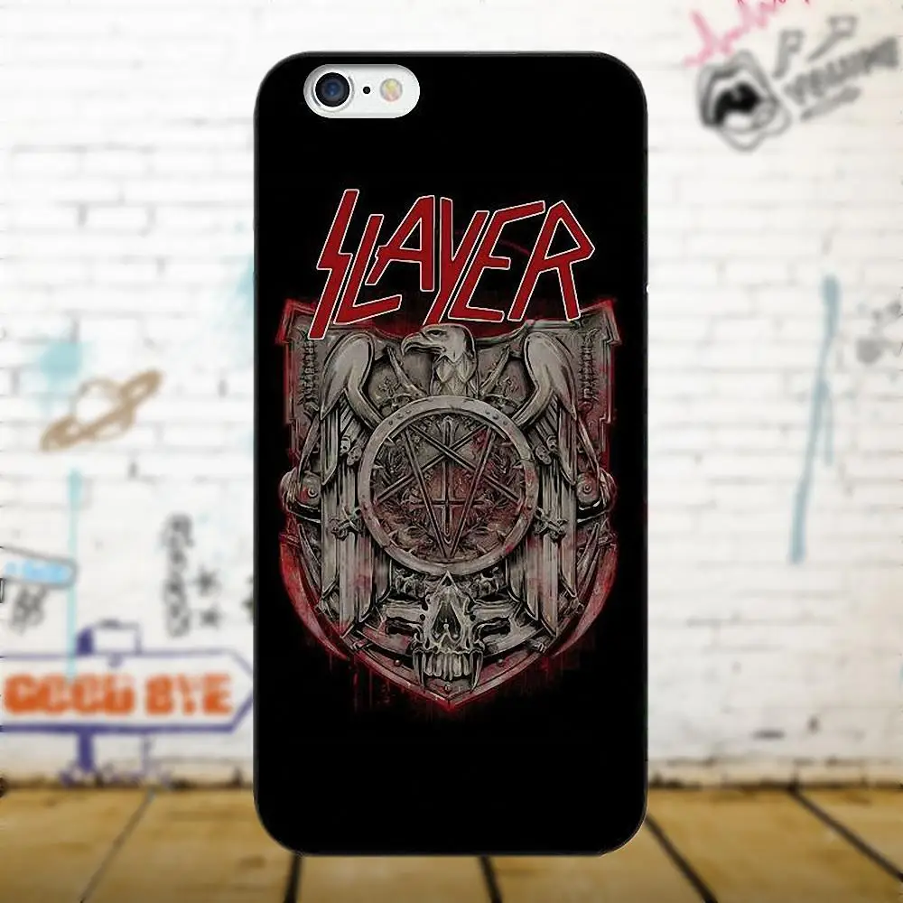 Истребительница Heavy Metal Rock Band удивительно для Apple iPhone X 4 4S 5 5C 5S SE 6 6S 7 8 плюс для LG G3 G4 G5 G6 K4 K7 K8 K10 V10 V20 - Цвет: as picture