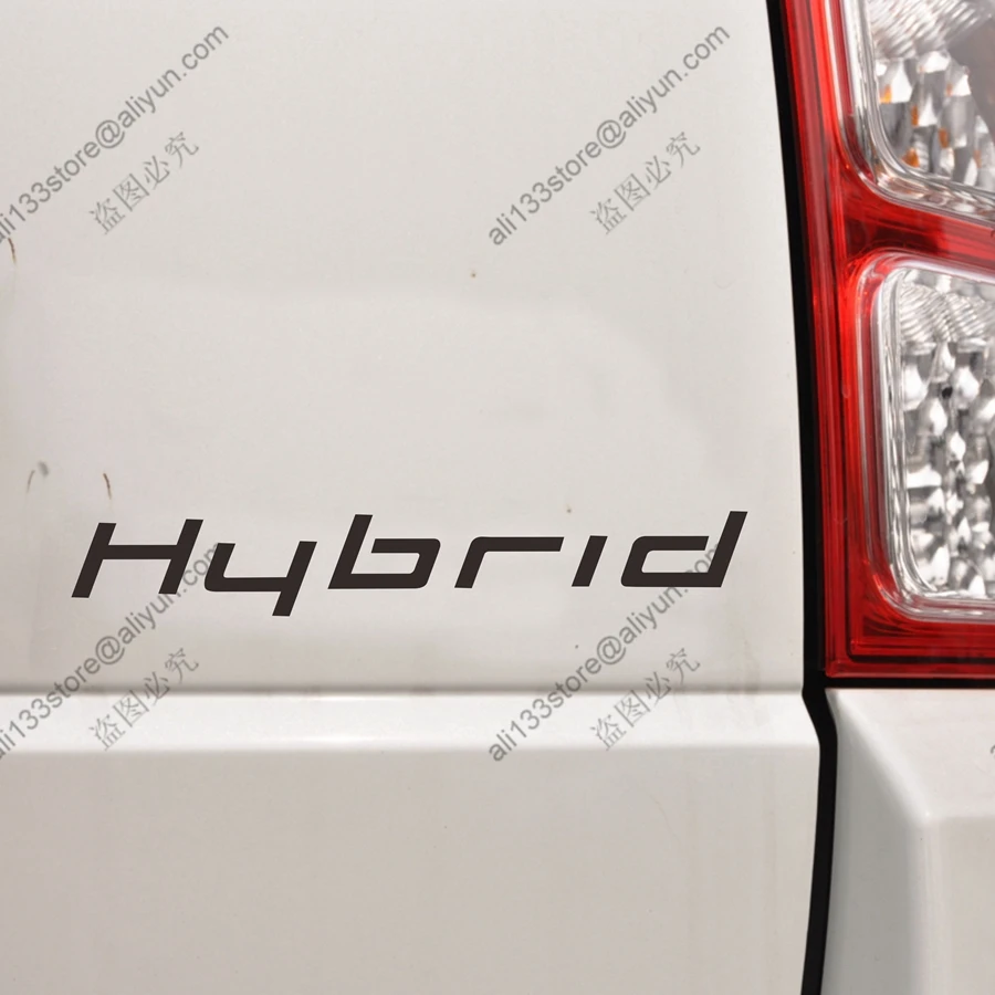 Powered by Hybrid Car Vinyl Decal Bumper Sticker Fit for Ford Toyota