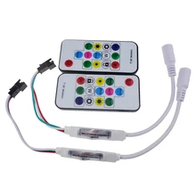 DC 5V 12V Led RGB Controller 300 kinds of changes Wireless RF Digital Color LED Strip