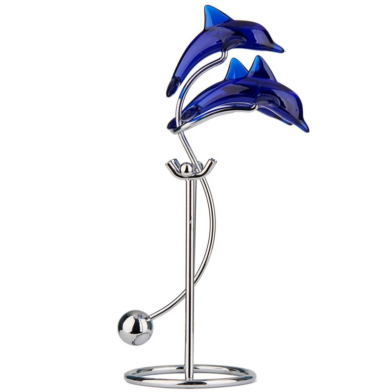  Dolphins Kinetic Art Balancing Decompression Toy Decompressive Science Psychology Home Office Decor