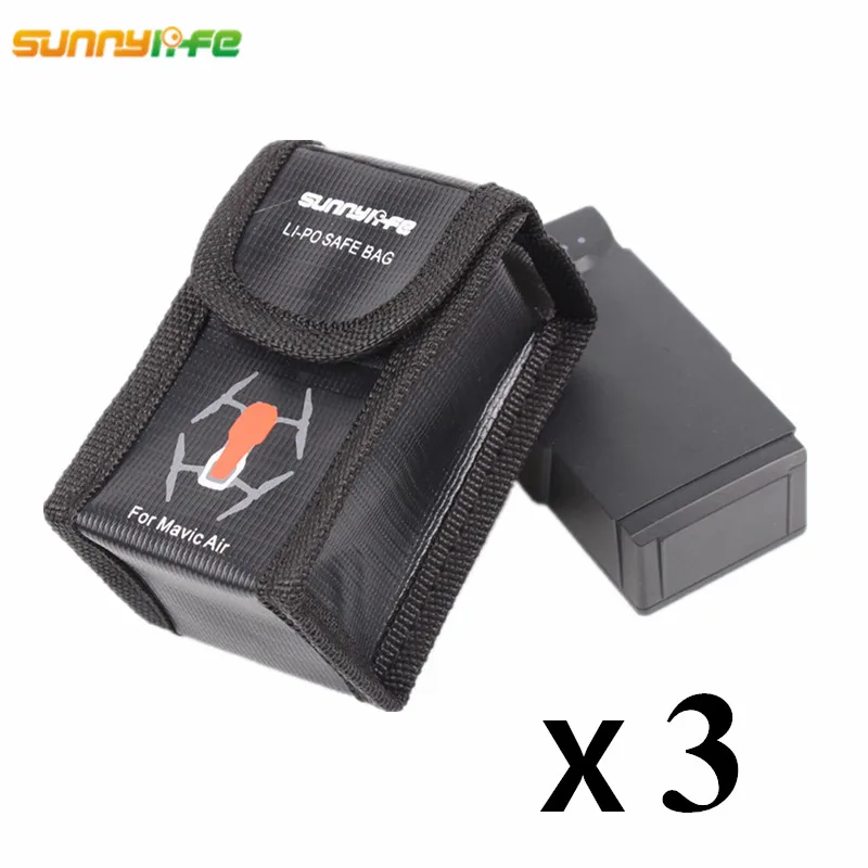 

For DJI Mavic Air Fireproof Lipo Battery Bag Explosion-proof Case Protective Storage Safe Box for Mavic Air Accessories