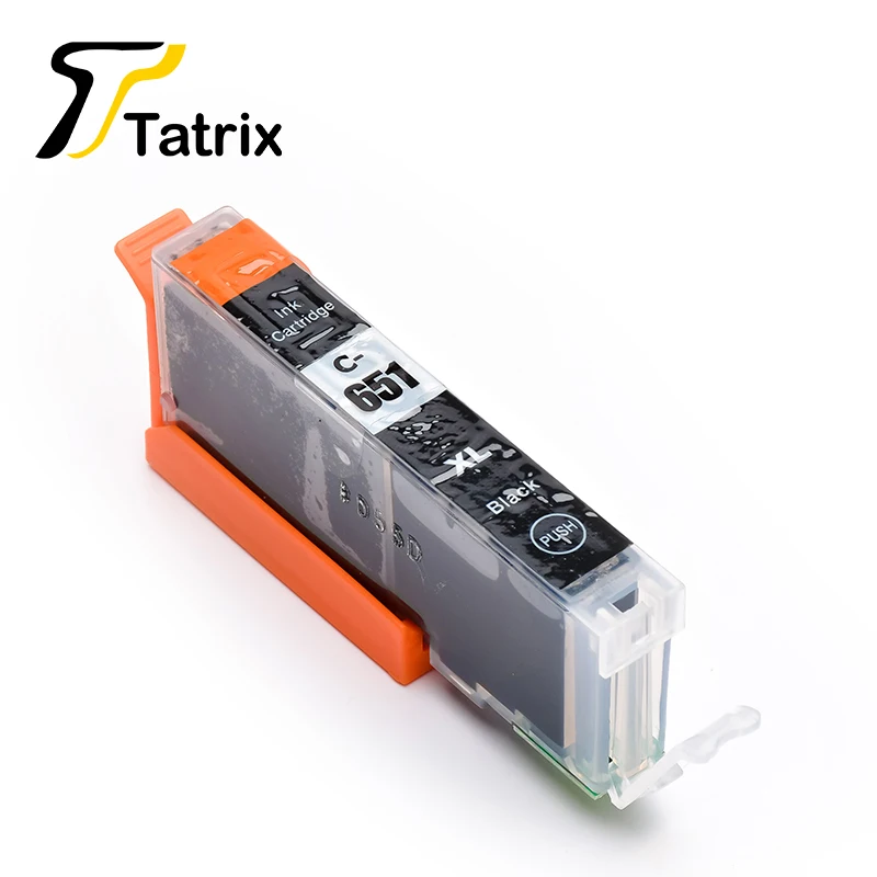 Tatrix 15 шт. PGI650 CLI651 совместимый картридж с чернилами PGI 650 CLI 651 для Canon Pixma IP7260 MG5460 MX726 MX926 MG6460 MG5560