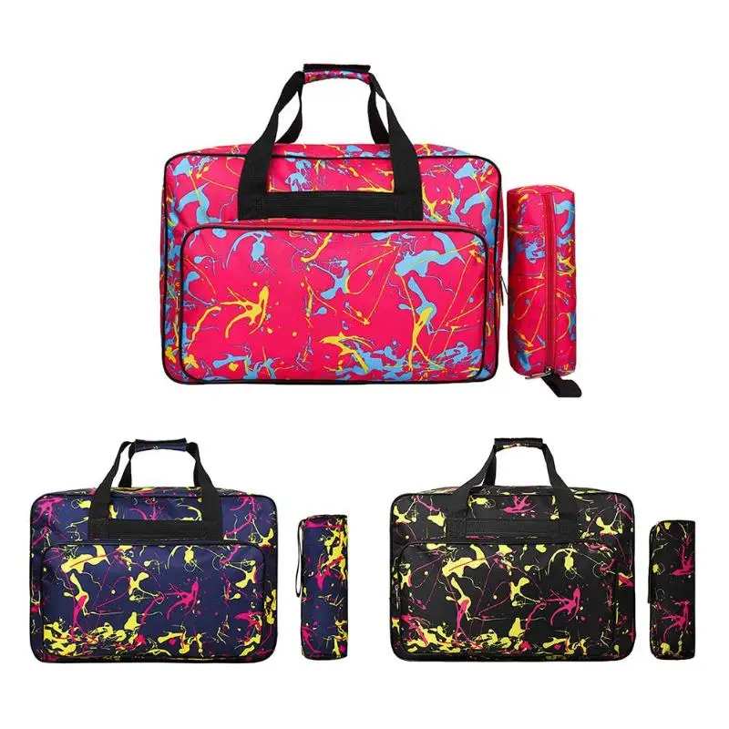 Женские Туристические сумки с ручками 2019 Модная Портативная сумка для багажа с цветочным принтом водонепроницаемая сумка унисекс большая