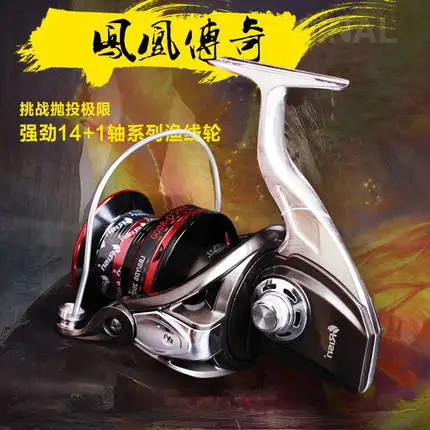 

Risn FH Spinning reel 8000/9000 Series 15 BBS Full Metal Base Distant Wheel Sea Fishing Wheel Anchor fish wheel Fish line Wheel