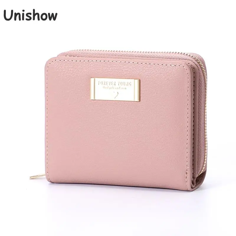 Unishow Multifuncation Wallet Women Small Zipper Women Purse Short Brand Designer Coin Purse Mini Ladies Wallet Girl Card Purse Unishow Multifuncation Wallet Women Small Zipper Women Purse Short Brand Designer Coin Purse Mini Ladies Wallet Girl Card Purse