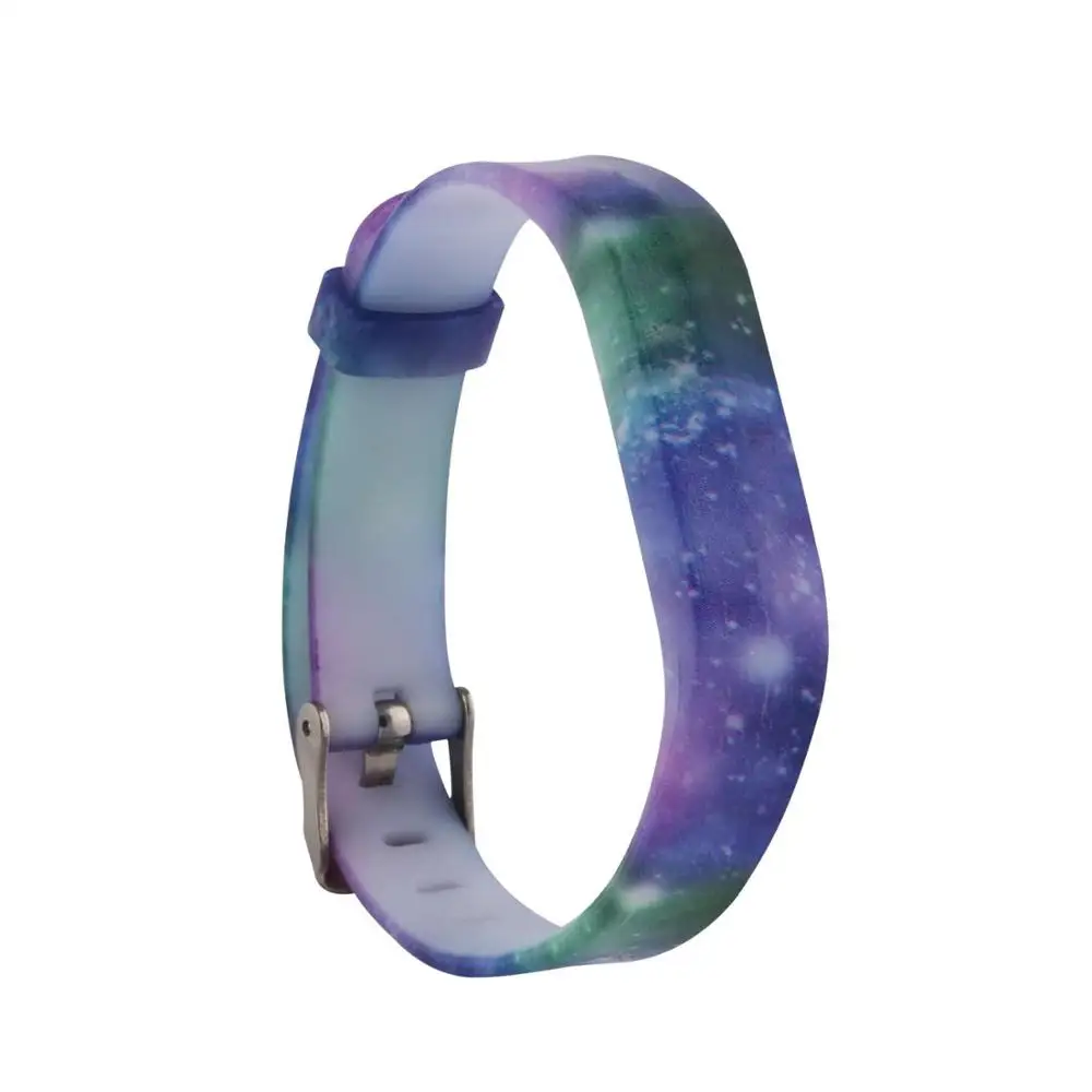 Design010 Baaletc для Fitbit Flex 2 Band Мягкие силиконовые для фитнеса браслет регулируемый сменный ремешок для Fitbit Flex 2 Smart Watch - Цвет: Design010