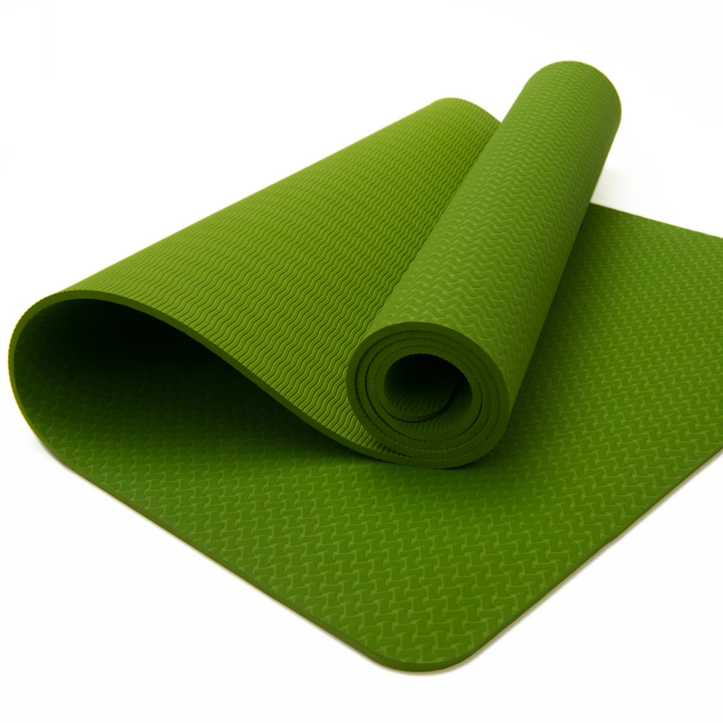 TPE Yoga Mat Women Fitness Gymnastics Mats 1830*610*6mm Cushion Quality Exercise Matress Sport Training esterilla yoga tapis Hot
