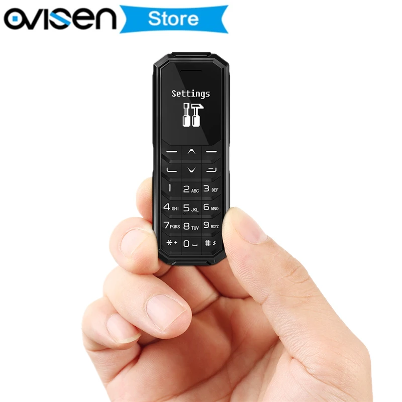 Карманный мини Celular Телефон AEKU KK2 Беспроводная гарнитура bluetooth dialer magic vioce