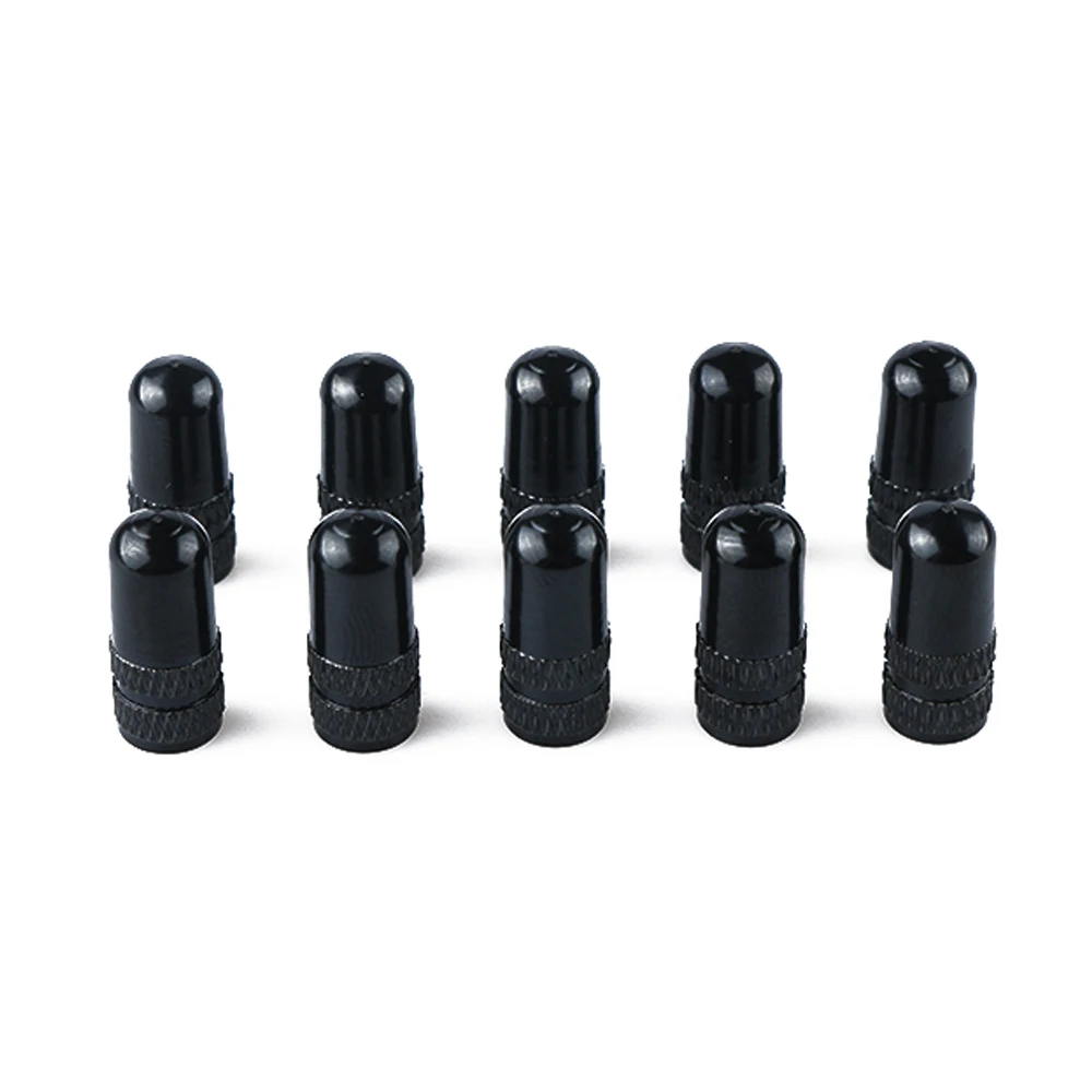 10Pcs/Set Aluminium Alloy Bicycle Valve Cap Dust Cover Bicycle Wheel Rims Air Valve Caps Cover Wheel Rim Tire Bike Accessories