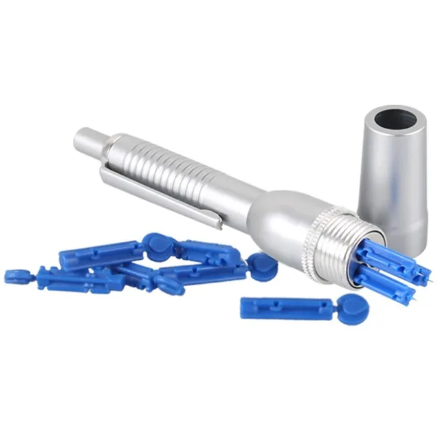 acupuncture massage three head phlebotomy needle pen lancing pen lancet