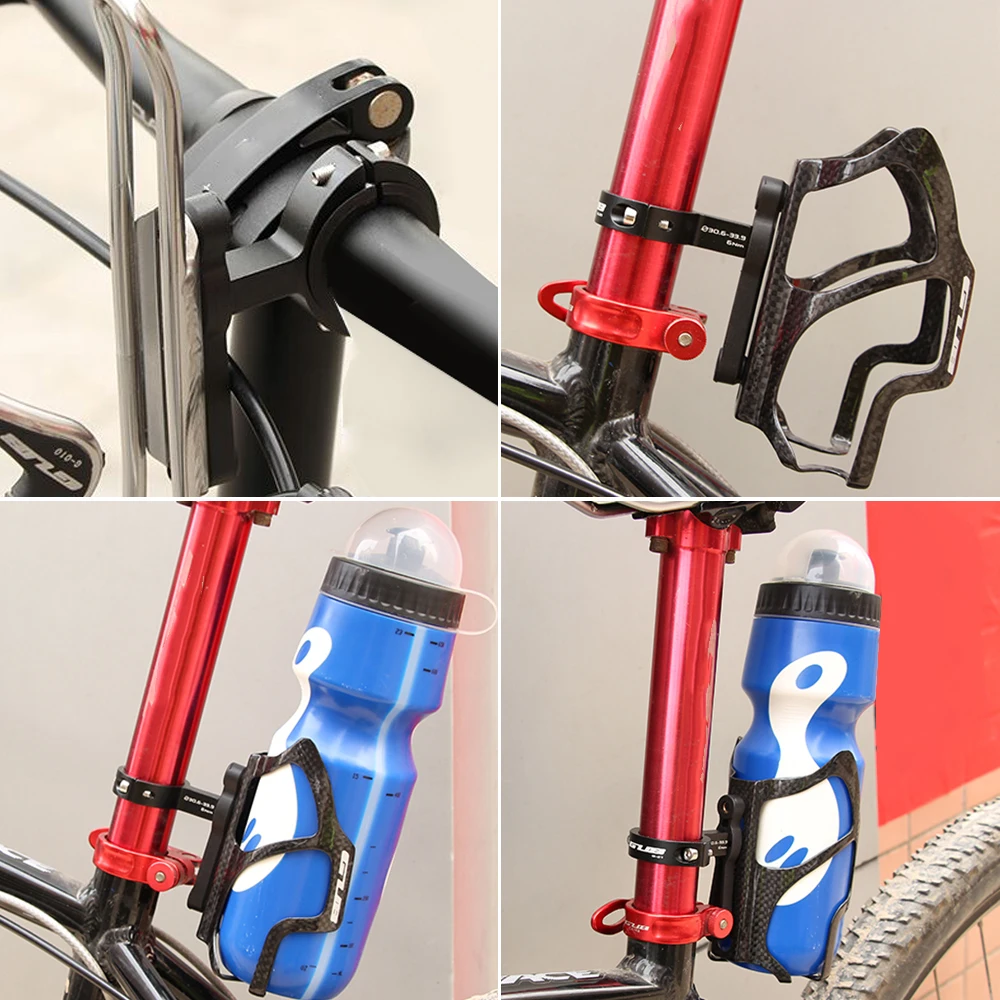 Gub Bicycle Water Bottle Cage Ultralight Adapter Rotation Bike Water