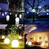 LED Outdoor Garden Landscape Light Rechargeable Remote Control RGB Waterproof LED Swimming Pool Floating Ball Lawn Lamps Pathway 6