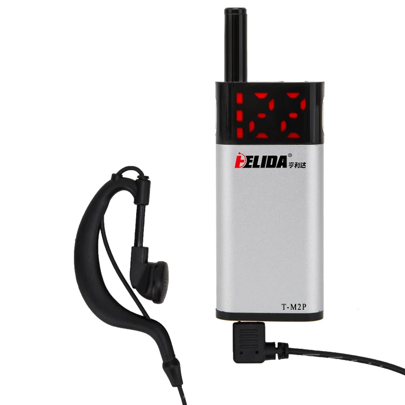 mini walkie talkie HENGLIDA T-M2P 25 channel walkie-talkie radio frequency Transceiver 400-520mhz two way radio