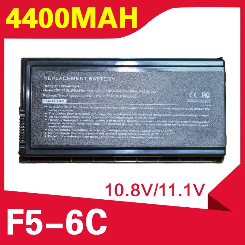 11,1 V Аккумулятор для ноутбука ASUS A32-F5 F5 F5C F5GL F5M F5N F5R F5RI F5SL F5V F5Z X50 X50C X50M X50N X50SL X50RL X50V X59