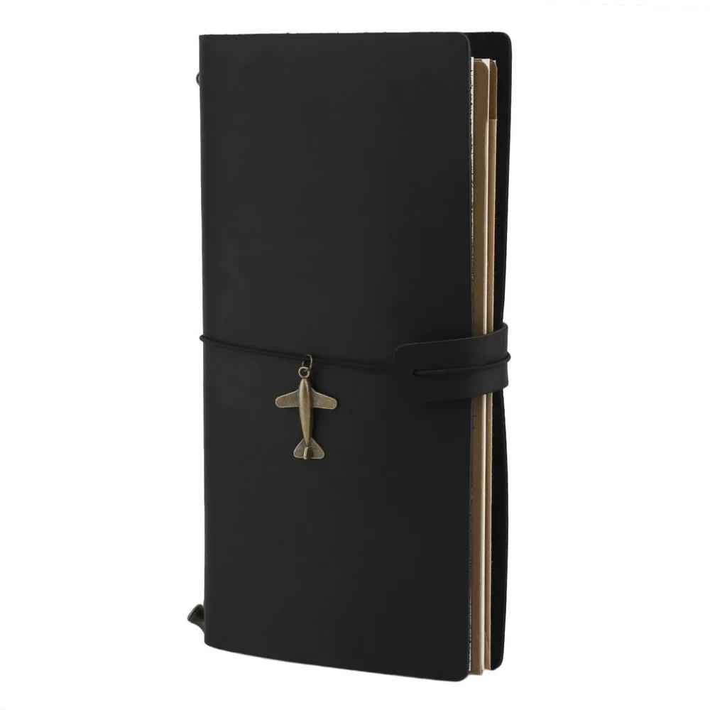 

Vintage Genuine Leather Notebook Diary Travel Journal Planner Sketchbook Agenda DIY Refill Paper School Birthday Gift Note Book