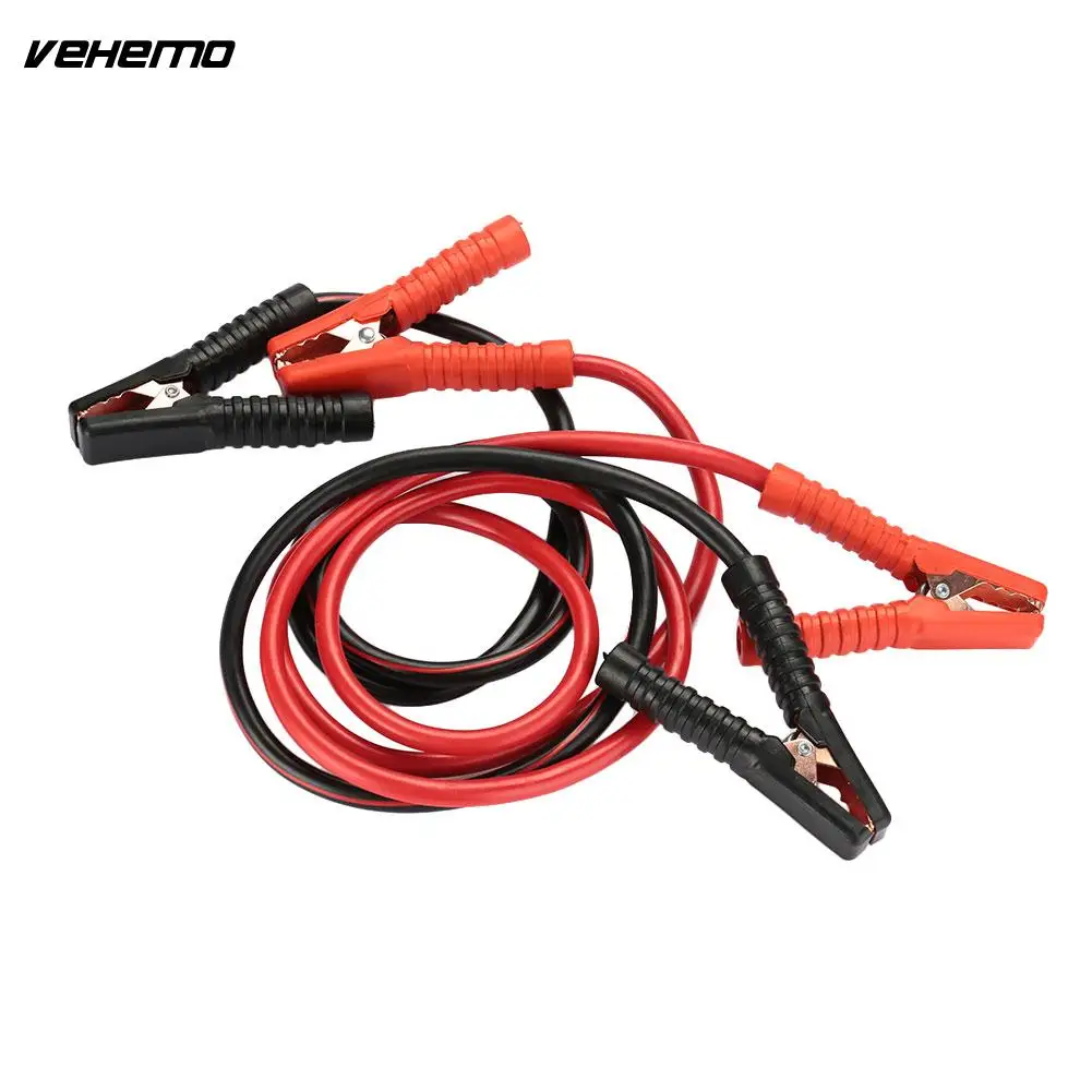 Vehemo con Clip Cable de refuerzo Cable de salto Cable de arranque de batería de coche línea de alimentación segura Vehemo con Clip Cable de refuerzo Cable de salto Cable de arranque de batería de coche línea de alimentación segura