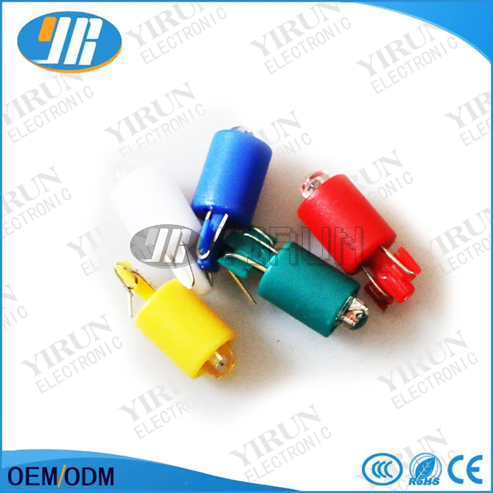 

500pcs/lot red color led for illuminated push button 12V led light for game machine led 12v lamp