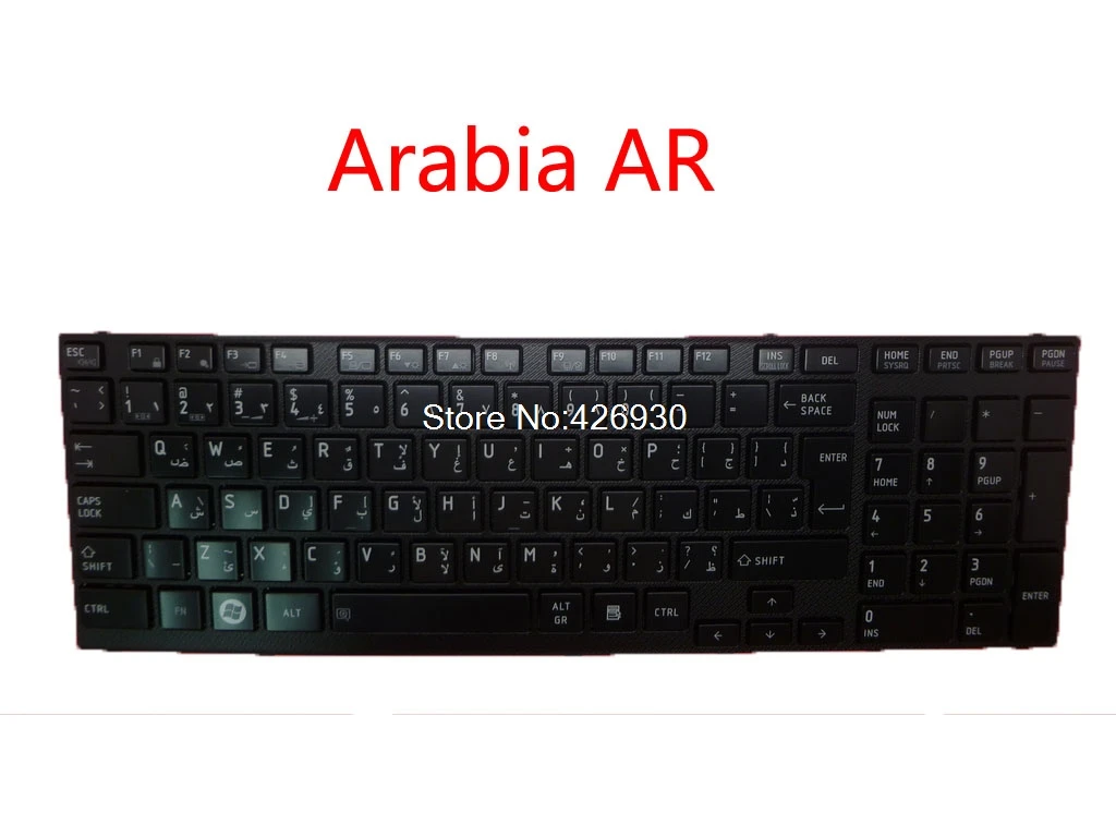 Ноутбук клавиатура для Toshiba для спутника A600 A600D A660 A660D A665 A665D английский США Великобритания Испания SP латинский язык Аравия AR японский JP