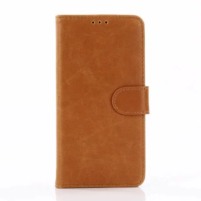 Хаки Чехлы для смартфонов sony X compact, 100 шт./партия, чехол из искусственной кожи, кошелек, книжный стиль для sony X compact, чехол - Цвет: Хаки